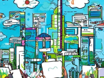 科技创新，改变世界的简笔画